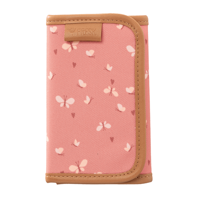 wallet for kids with butterfly print