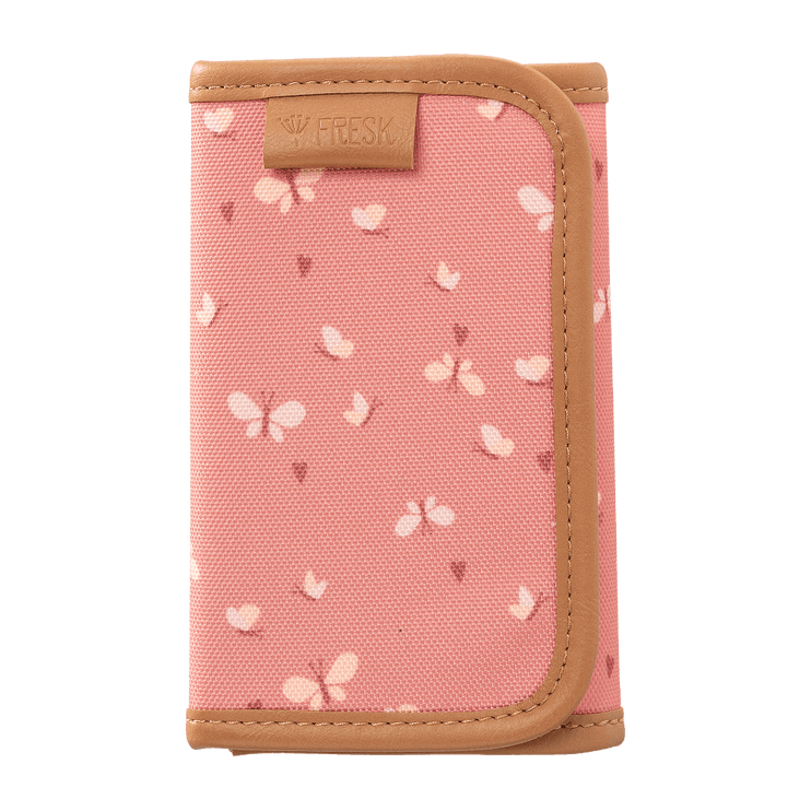 wallet for kids with butterfly print