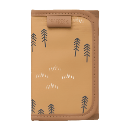 Wallet in woods spruce design