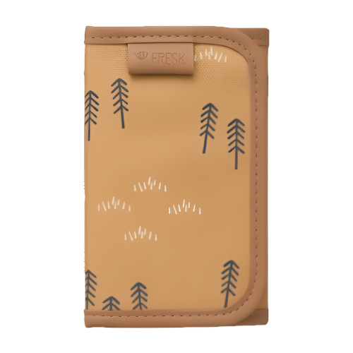 Wallet in woods spruce design