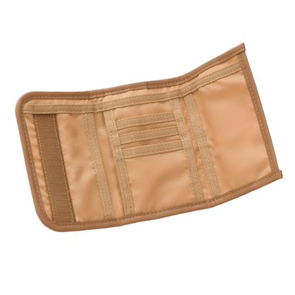 Open wallet look in light brown color