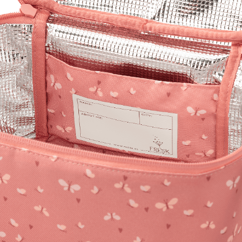 Insulated Large Lunch Bag - Butterflies
