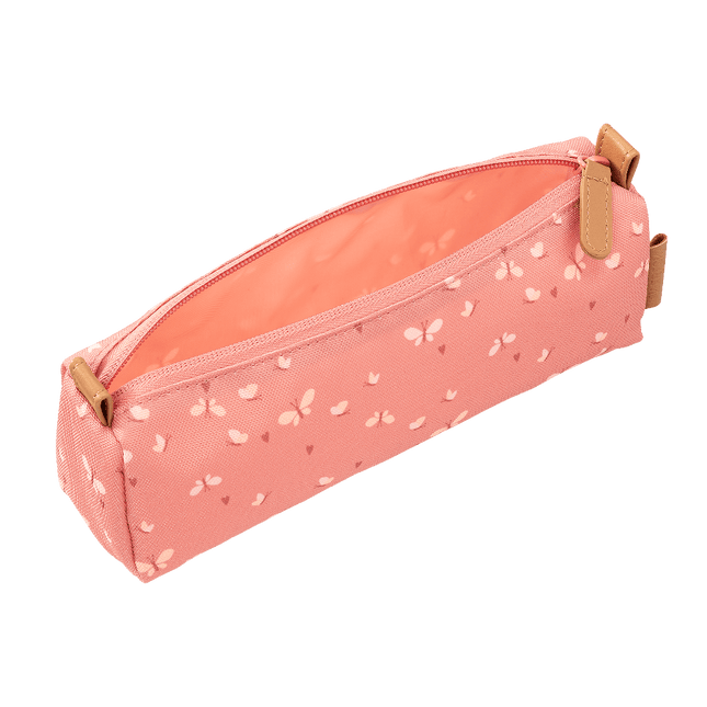 pencil case with butterfly print 