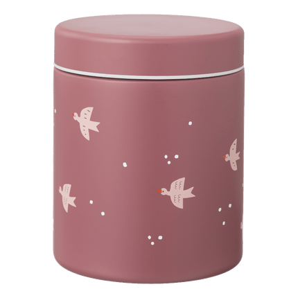 pink food jar 