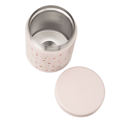 pastel pink thermos food jar for girls 