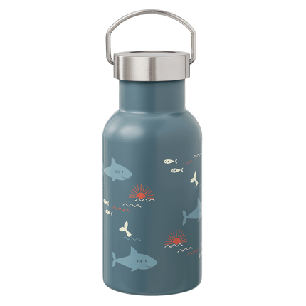 350ml shark bottle with stainless steel lid
