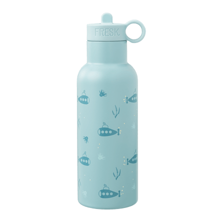 Insulated Water Bottle - Submarine - 2 Lids (500ml)