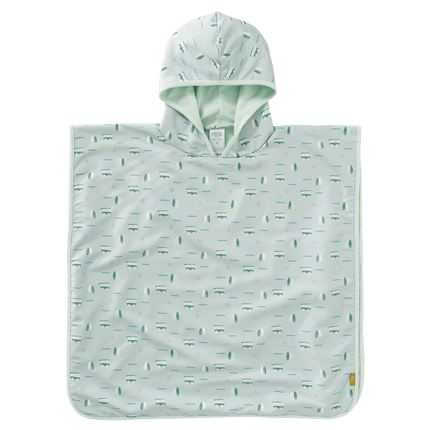 surf boy poncho