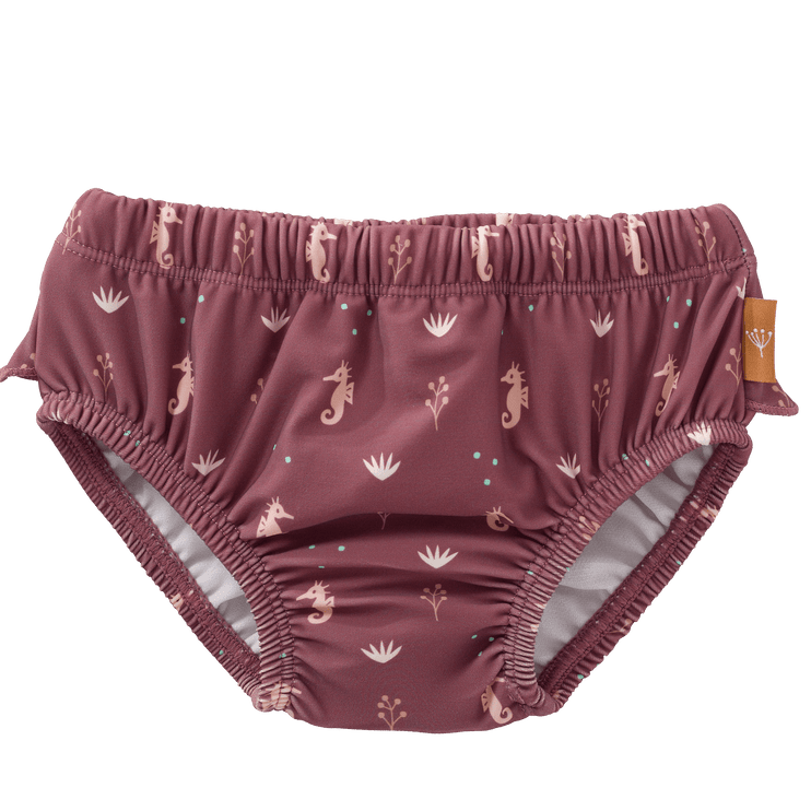 seahorse diaper shorts