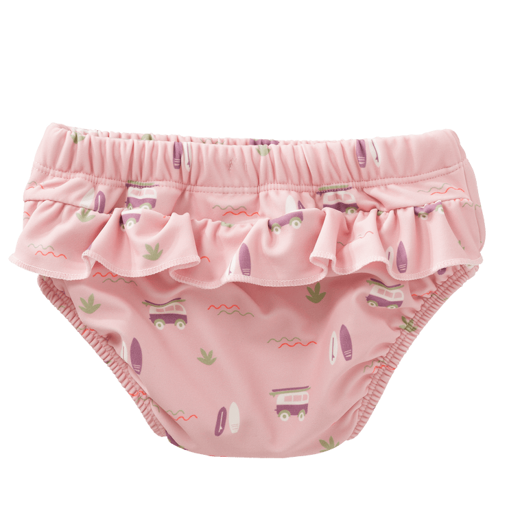 pink diaper pants