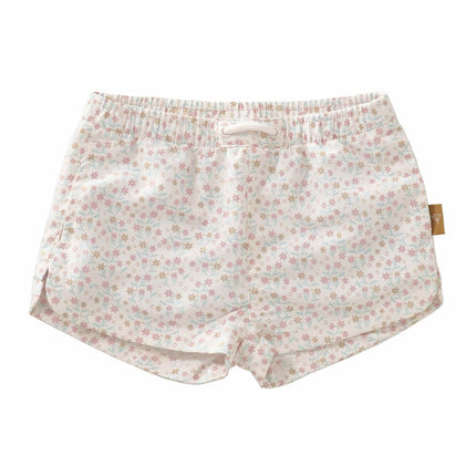 Swim UV Shorts with garden flower design pattern 