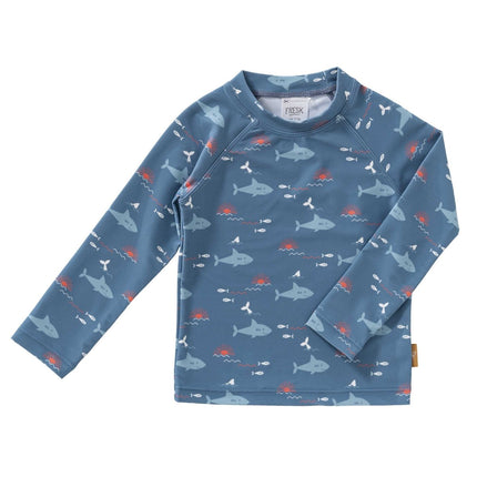 UV Top Longsleeve with shark design pattern
