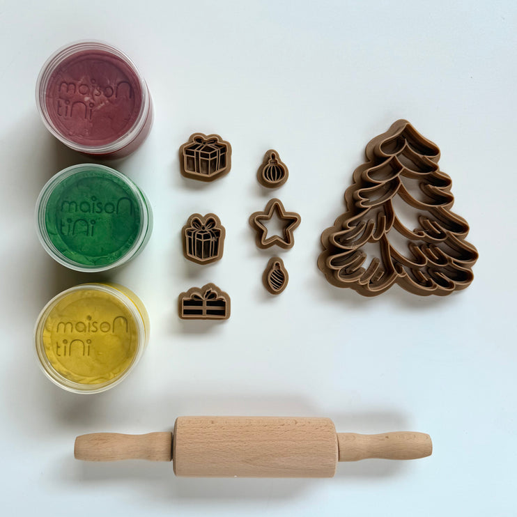 Christmas Tree Playdough Set