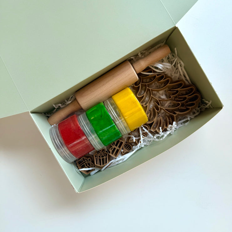 Christmas Tree Playdough Set