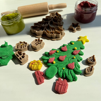Christmas Tree Playdough Set