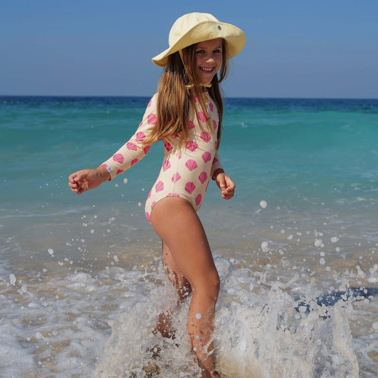 shell swimming suit for girls