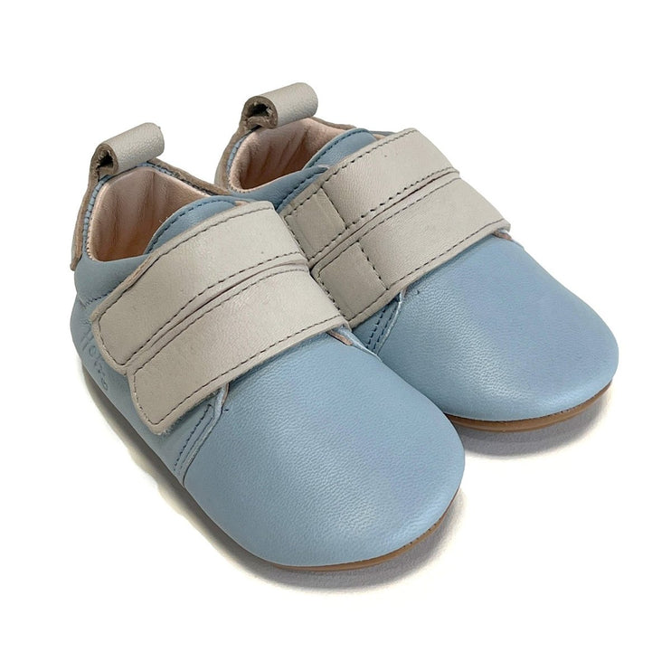 Soft Sole Sneakers - ZAYN - Sky Blue /Grey