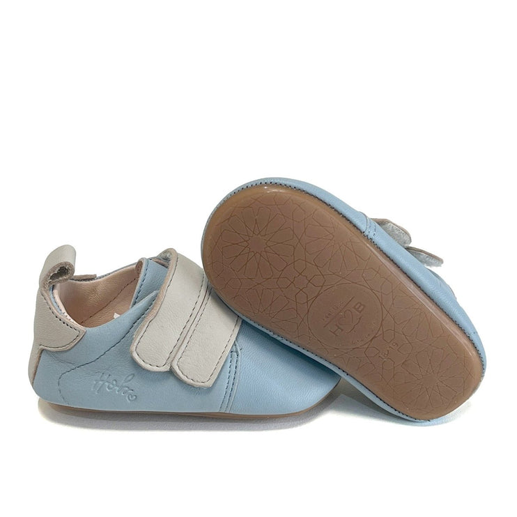 Soft Sole Sneakers - ZAYN - Sky Blue /Grey