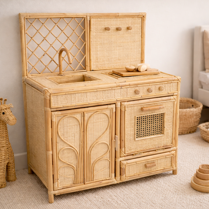 Rattan Play Kitchen