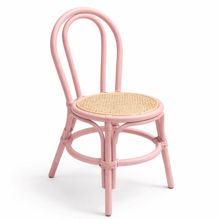 Minimalist Kids Rattan Chair