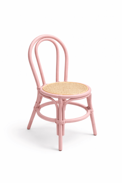 Minimalist Kids Rattan Chair