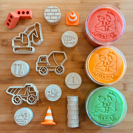 little builder playdough set