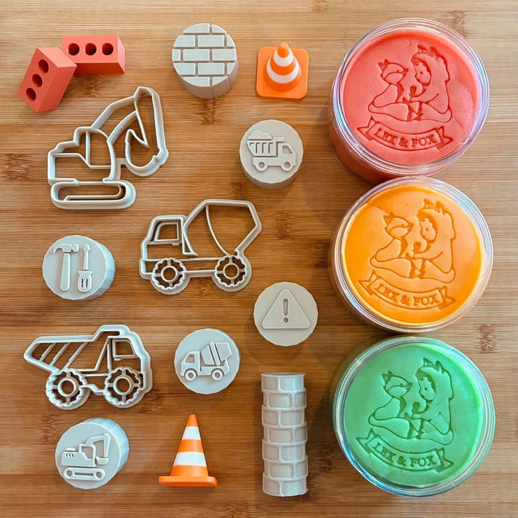 little builder playdough set