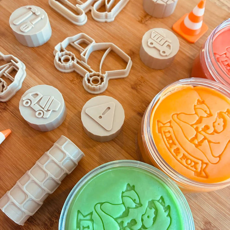 playdough and cutters
