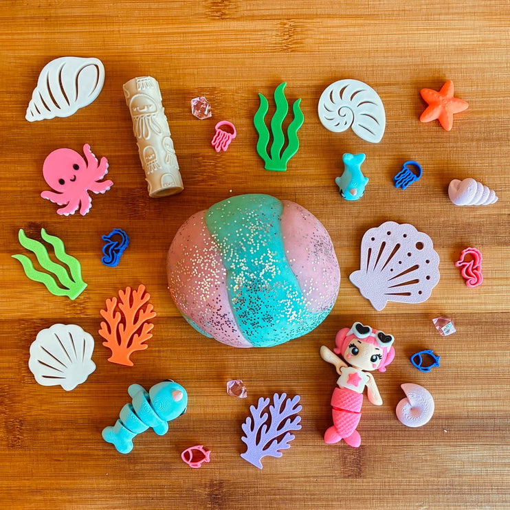 Colorful sea-themed toy