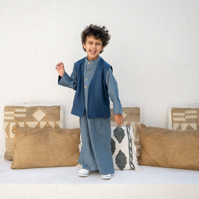 boys linen thobe