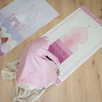 pink prayer mats