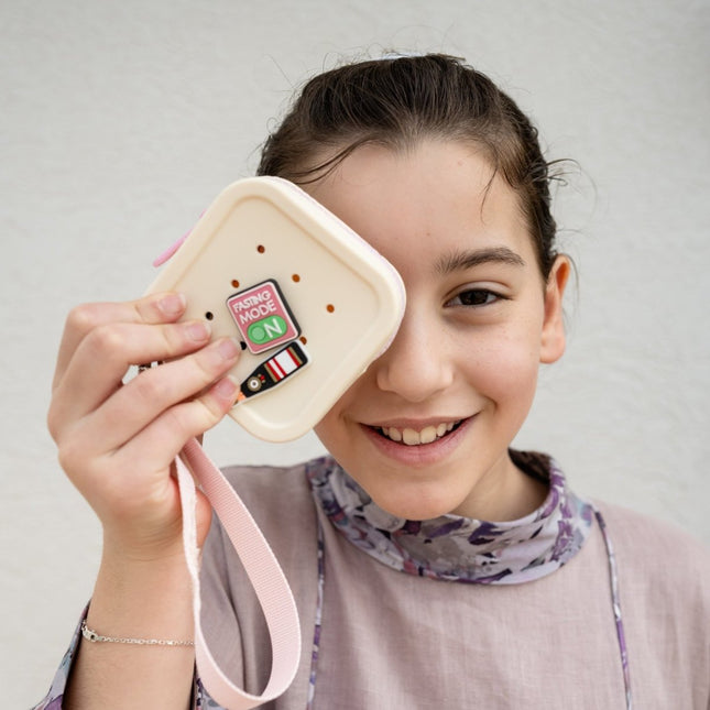 pouch with strap for kids and fun charms