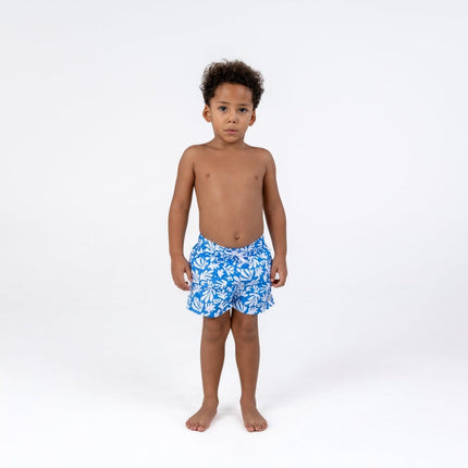 Boy Swim Shorts - Deep Sea Corals