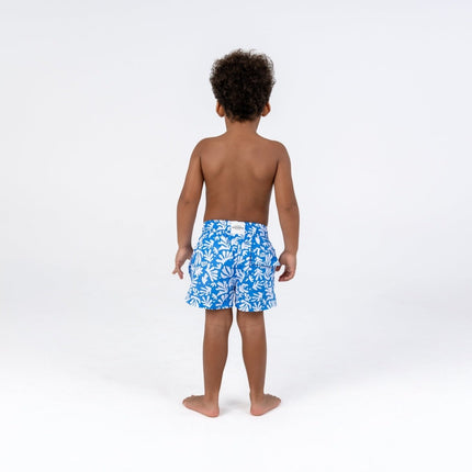 Boy Swim Shorts - Deep Sea Corals