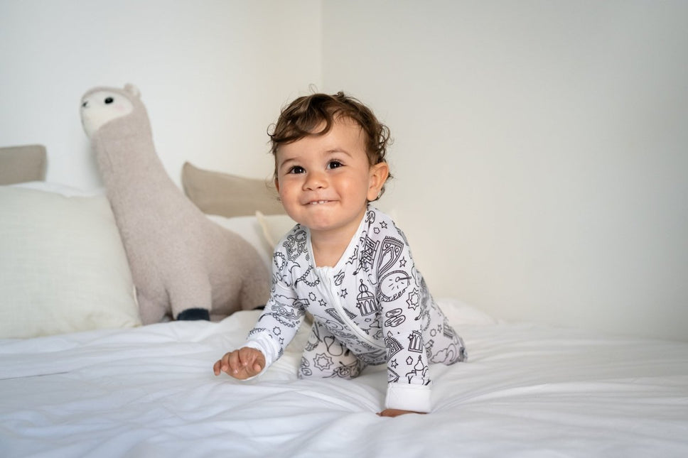 ramadan romper babies washable coloring 