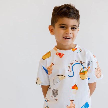 Boy in Lebanon T-shirt