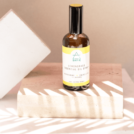 lemon grass essential oil spray