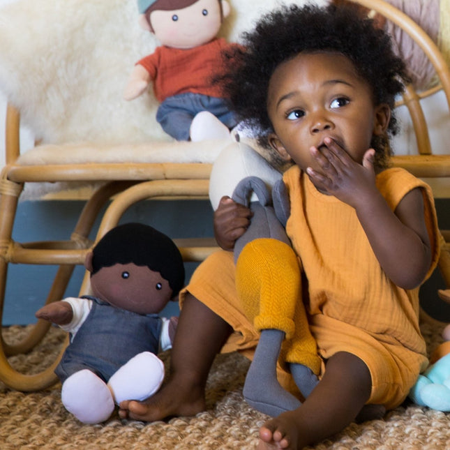 organic baby doll alex changeable clothes apple park
