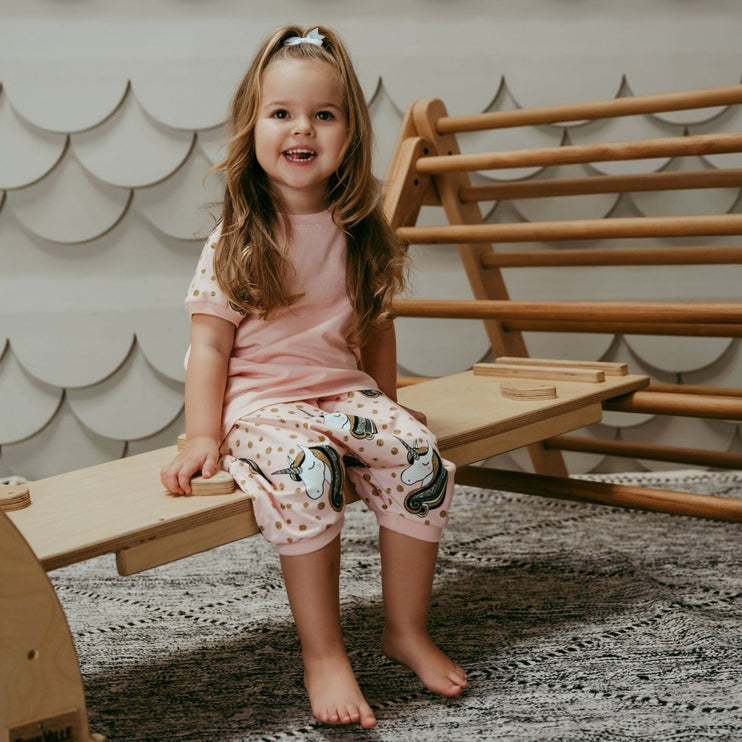 Unicorn Pink Shorts & T-Shirt
