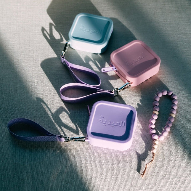 Eidiyeh Pouch - Light Blue/Lilac