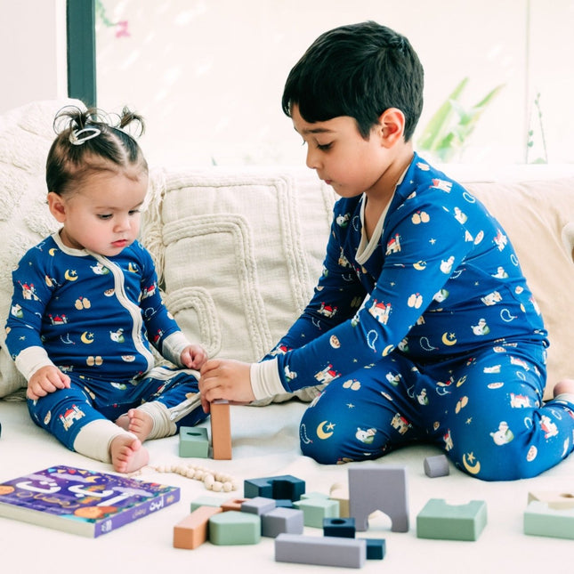ramadan bamboo baby romper and kids pajama 
