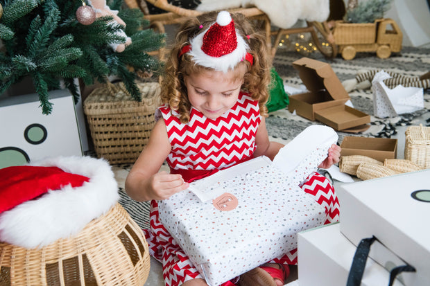 opening christmas presents