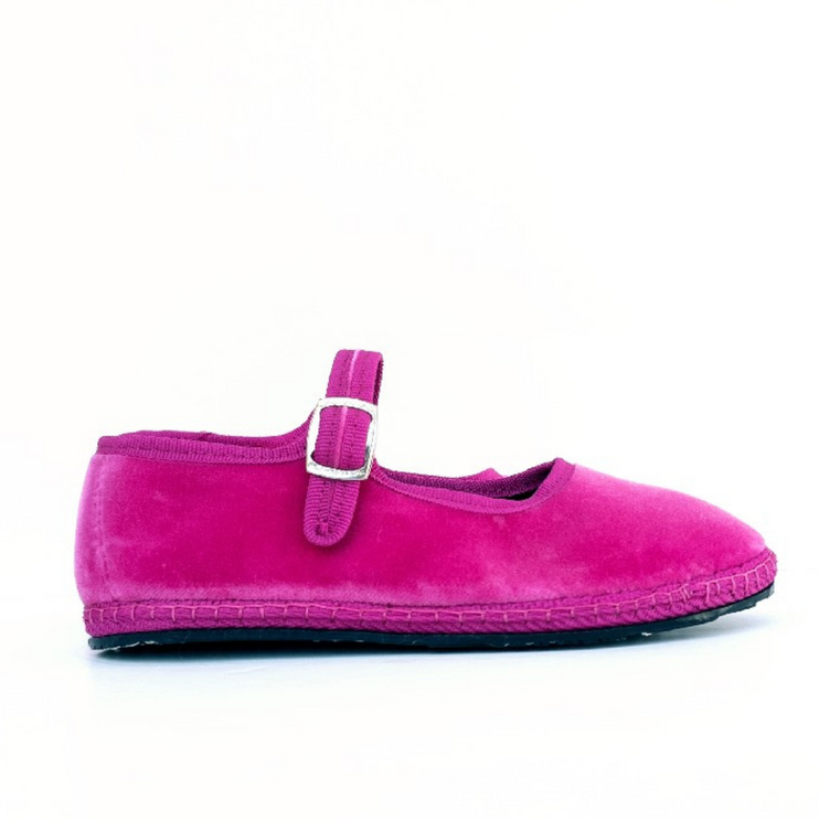 girls cotton velvet shoe