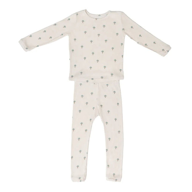 Date Palm Ribbed Pajama