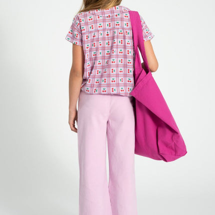 Flare Trousers - Lilac