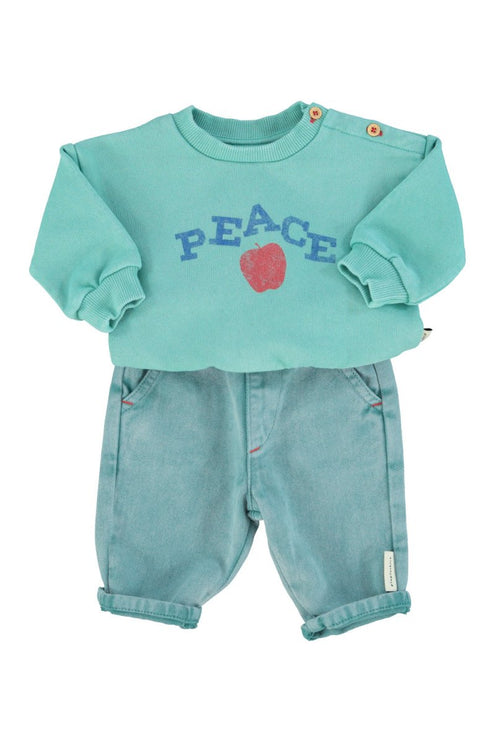 torquoise sweatshirt 