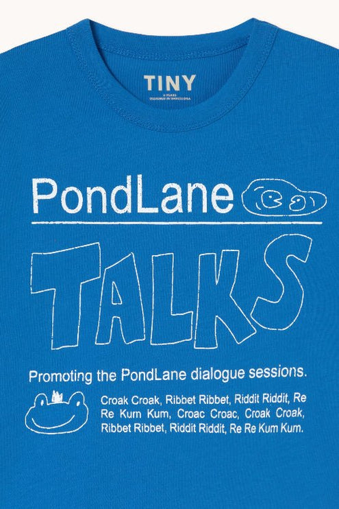 Blue t-shirt with pondlane print