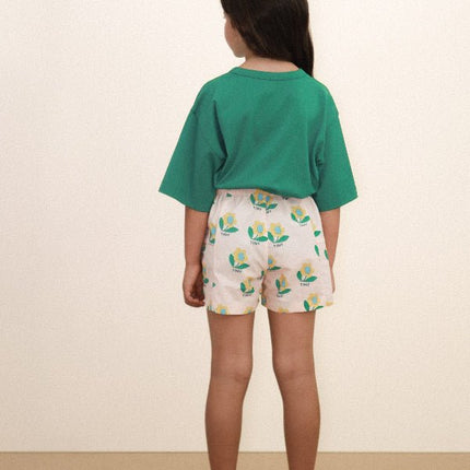 Dark emerald t-shirt backview