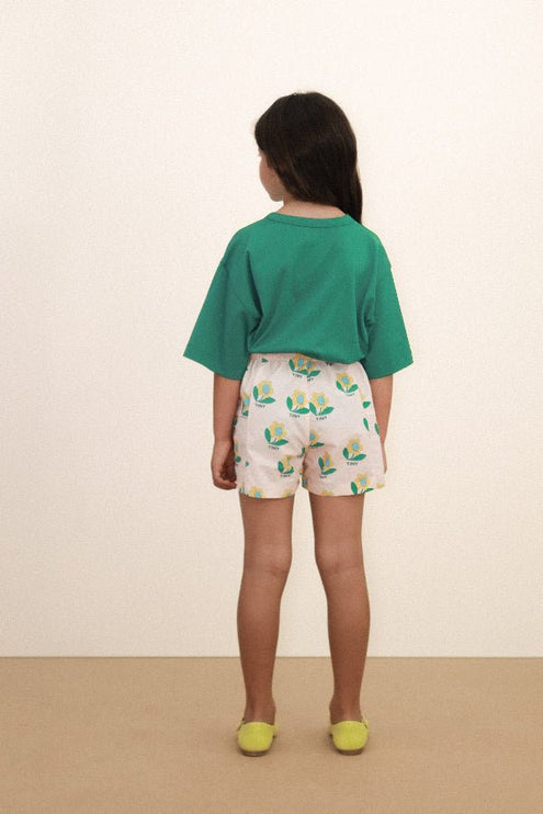 Dark emerald t-shirt backview
