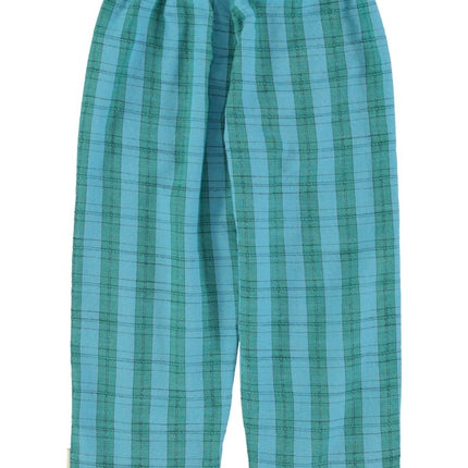 green and blue unisex trouser for kids
